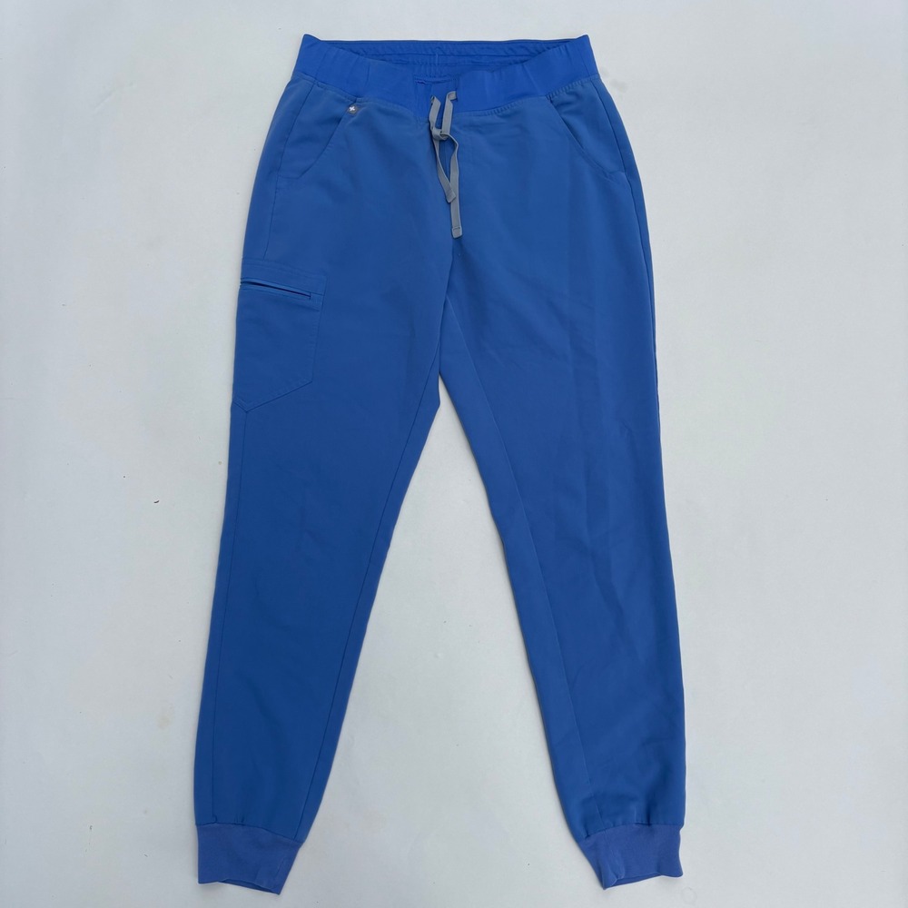 FIGS Zamora Jogger Scrub Pants Womens Medium Tall Royal Blue W18SW2005T